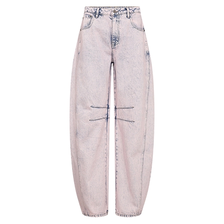 Haute L'Amitié Drew Barrel Panel Jeans Iced Rose